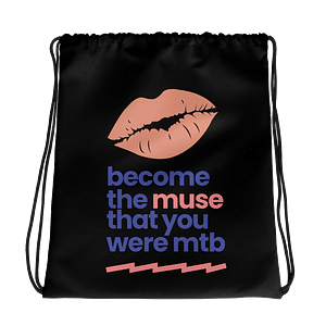 drawstring bag the muse