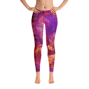 purple metamorphosis leggings