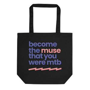 eco tote bag the muse