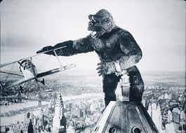 king kong on the building